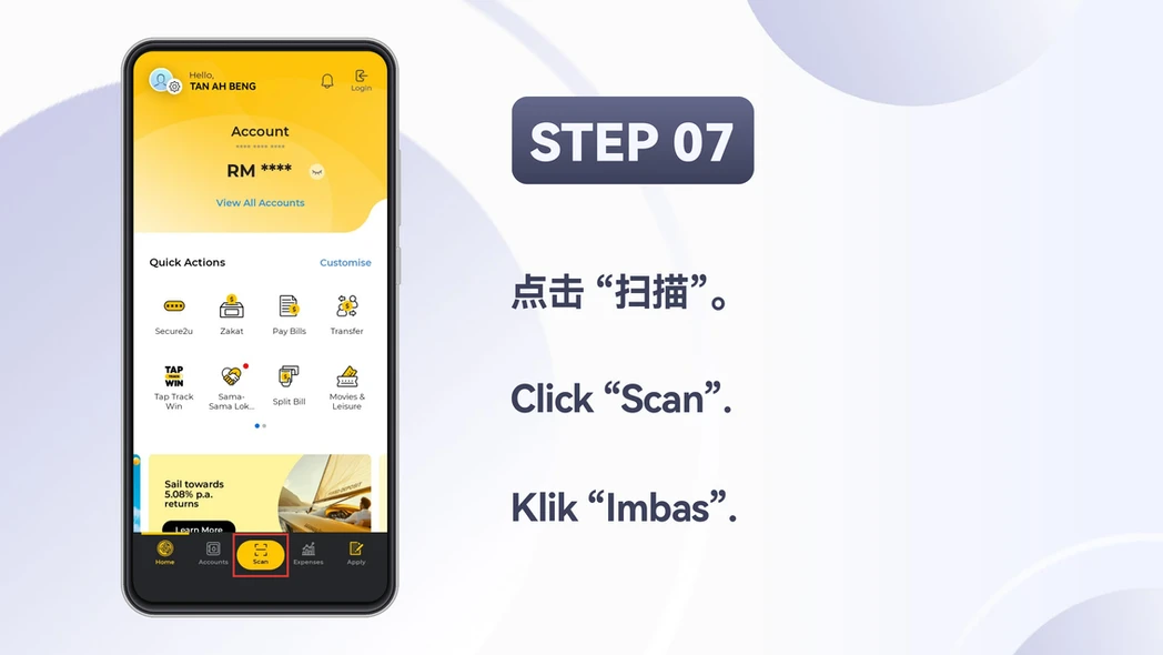Winbox top up tutorial step 8